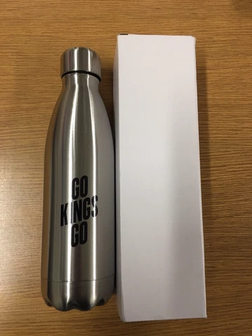 Los Angeles LA Kings Stainless Steel Double Walled SWEDA Water Bottle SGA NIB Cover