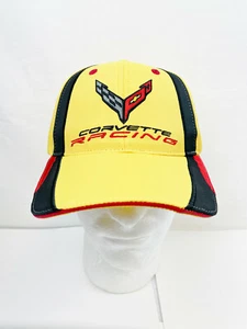 CORVETTE RACING C8.R GELB/SCHWARZ/ROT VERSTELLBAR MÜTZE - JAKE PUNISHER SCHÄDEL - NEU - Bild 1 von 7