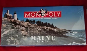 Vintage Monopoly Game Maine Edition 1999 Game Board Hasbro USAopoly New Sealed - Picture 1 of 5