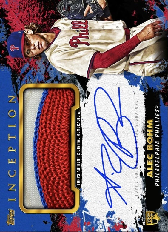 [DIGITAL CARD] Topps Bunt - Alec Bohm - Inception 21 - S2 Blue Signature Relic - Image 1 of 1