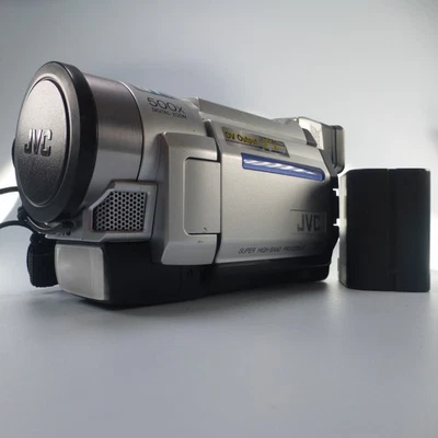 JVC GR-DVL160EK Handheld MiniDV Camcorder Silver Tested - Image 1 of 4