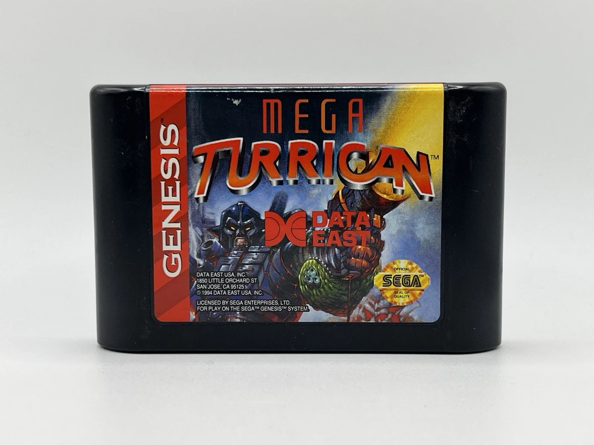 美品 セガ GENESIS ジェネシス MEGA TURRICAN メガタリカン