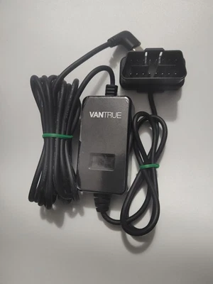 Cable de alimentación cableado OBD con pantalla LED USB tipo C VANTRUE 10 pies, cambio de 3 marchas  - Imagen 1 de 4
