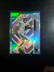 2021 Panini Chronicles Draft Picks Green #161 Zach Wilson Rookie Jets BYU (D) - Bild 1 von 2