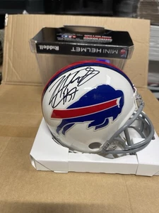 BUFFALO BILLS Lorenzo Alexander #57 Signed Riddell MINI HELMET All Pro LB - Picture 1 of 1