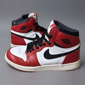 Air Jordan Chicago OG nero, rosso, bianco. Misura 6,5 anni (24,5 cm) 575441-101 (2014) - Foto 1 di 9