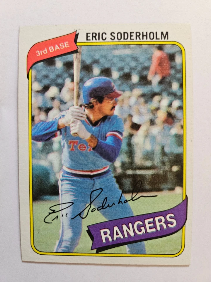 1980 TOPPS ERIC SODERHOLM #441 EX/MT - Image 1 of 1