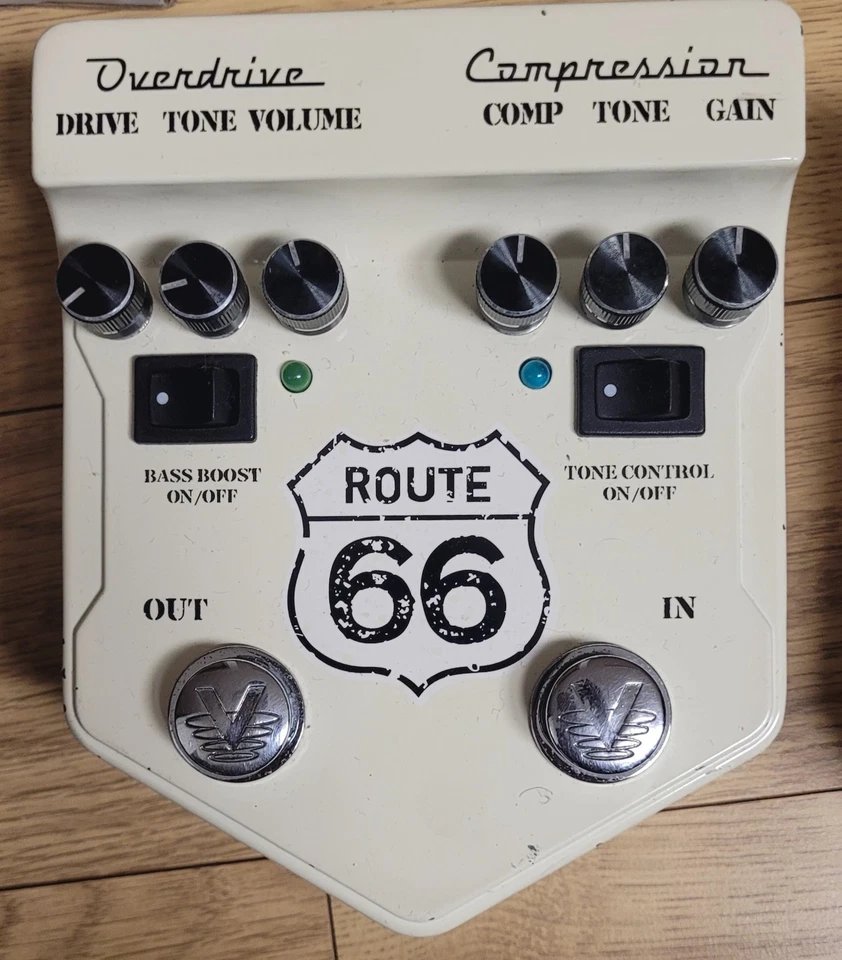 Truetone (visual sound) route66 (comp overdrive effect dual sound) - Image 1 of 1