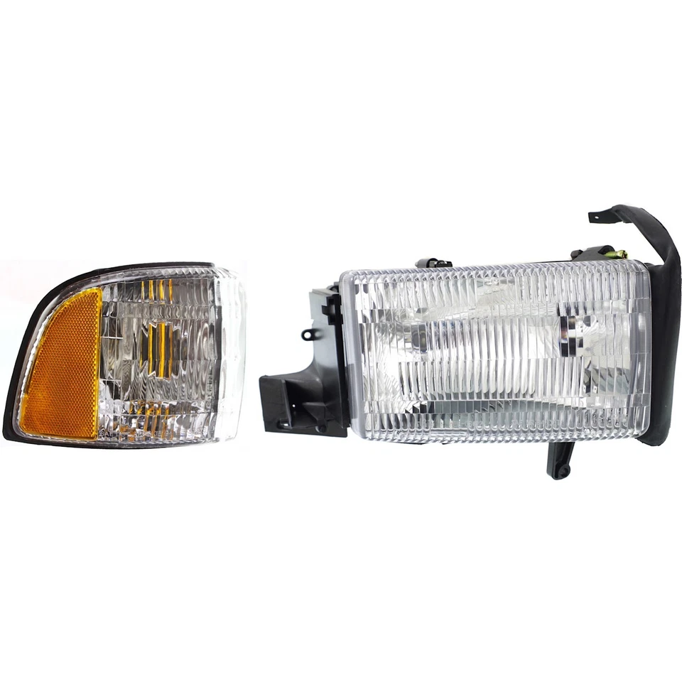 Novo kit de luz automática passageiro lado direito para caminhão Ram destro Dodge 1500 2500 - Imagem 1 de 4