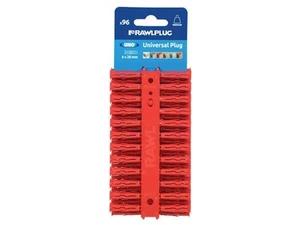 Rawlplug - Chevilles Rouge UNO® 6 x 28mm (Carton de 96) - Afbeelding 1 van 1
