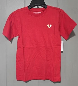 NWT TRUE RELIGION T-shirt 7 Red - Picture 1 of 2