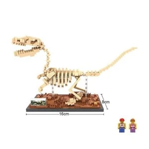 Loz Diamond Block Museum 620 pcs Velociraptor Rex Set, - Picture 1 of 2