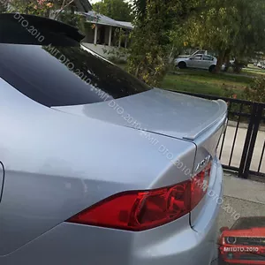 2004-2008 Fit For Acura TSX Trunk Lip Spoiler #NH623M Painted - Foto 1 di 1