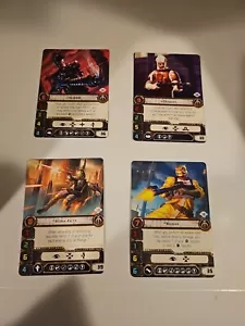 Star Wars X-Wing Miniatures Bounty Hunter Promo Card Set 2018 System Open. - Picture 1 of 5