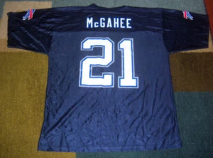 Rare AUTHENTIC NFL Replica WILLIS MCGAHEE Buffalo Bills BLUE JERSEY L/Large - Picture 1 of 2