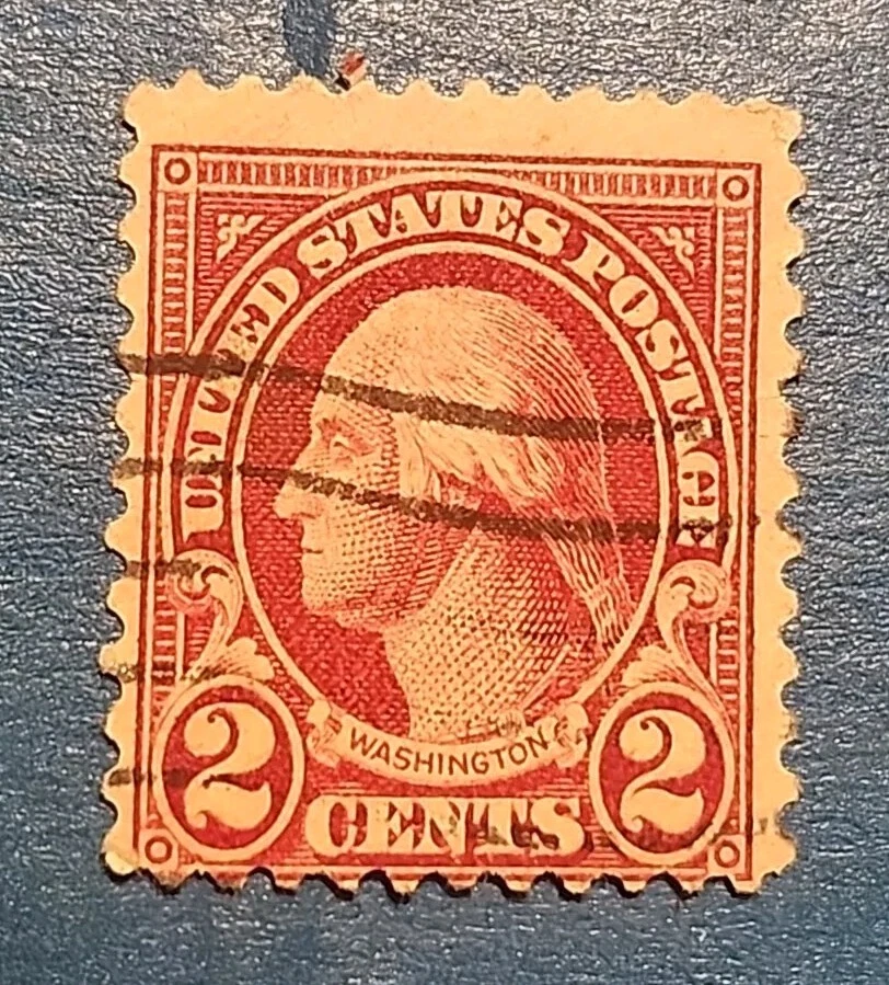 USジョージワシントン2セントレッド使用済切手 USジョージワシントン2セントレッド使用済切手 アメリカ ジョージ