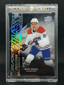 Nick Suzuki RC 2019-20 SPX UD BLACK OBSIAN ROOKIES /299 R-NS MONTREAL