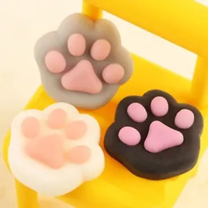 1pc Squishy Cat Paw Squeeze Toy Stress Relief Soft Cat Paw Toy Fidget Toy Gift - Picture 1 of 5