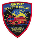 POLICE PATCH NEW YORK NY GREATER BUFFALO AIRPORT AIRCRAFT RESCUE FIRE FIGHTING
