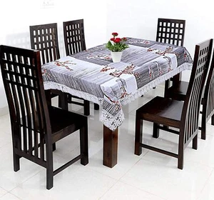 PVC 6 Seater Dining Table Cover 60"x 90" inch US - Picture 1 of 3
