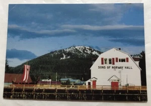 Sons Of Norway Hall, Petersburg, Alaska. Postcard (Z2) - Picture 1 of 2