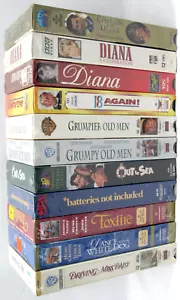 Comedy Drama History VHS Mixed Lot of 11 Tapes Jessica Tandy Princess Diana - Picture 1 of 5