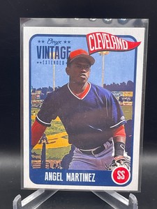 2020 Onyx Vintage Extended ANGEL MARTINEZ  - Cleveland gurdians