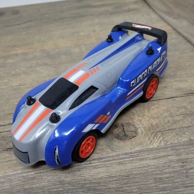 Hot Wheels Super Chromes Blue Car Rare - Image 1 of 4