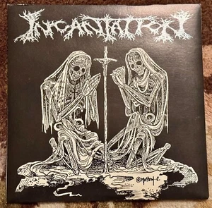INCANTATION “DELIVERANCE OF HORRIFIC PROPHECIES” 1991 ORIGINAL 7” VINYL RECORD - Picture 1 of 4