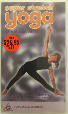 Super Stretch Yoga VHS With Mande White. Suitable For Beginner to More Advanced. - Image 1 of 4