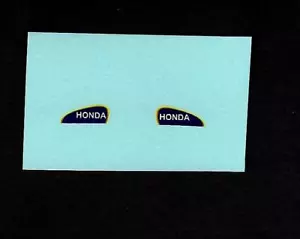 MATCHBOX TRANSFERS/DECALS - 18f HONDARORA MOTORCYCLE - Picture 1 of 1