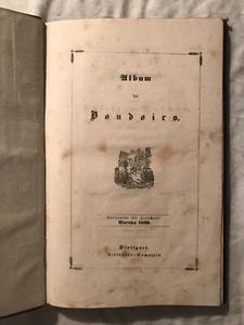 Album der Boudours. Publication der Zeitschrift Europa 1839 - Picture 1 of 5