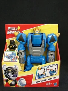 Figuras Playskool Heroes Power Rangers Morphin Zords Black Ranger y Rhino Zord - Imagen 1 de 7
