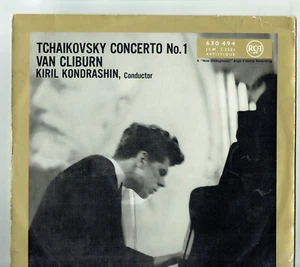 33T TCHAIKOVSKY Van CLIBURN Disque LP 12 CONCERTO N°1 Classique Piano RCA 630494 - Imagen 1 de 6