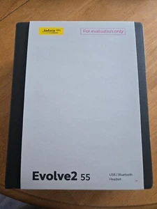 Jabra Evolve2 55 Stereo USB-C Wired On-Ear Headset, UC - Black - Picture 1 of 2