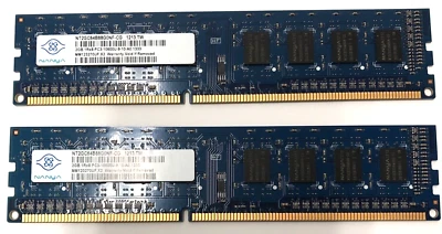 Nanya 2GB DIMM 1333 MHz PC3-10600 DDR3 SDRAM Memory (NT2GC64B88G0NF-CG) - Image 1 of 4