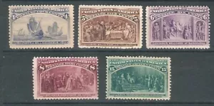 United States Sc 233 to 36 238 MINT HR FVF SEE SCAN - Picture 1 of 1