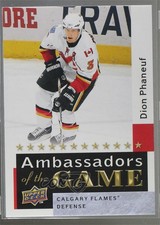 2009-10 Upper Deck Ambassadors of the Game Dion Phaneuf #AG34