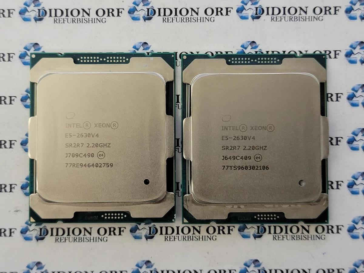 Intel Xeon E5-2630 V4 Processor Model Computer Processors (CPUs
