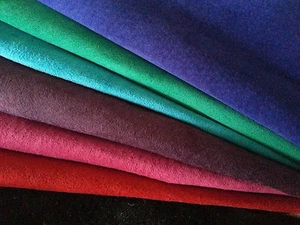 HALF PIG SUEDE SKIN Hide CHOOSE COLOUR Brown Red Black Blue Craft Trim soft - Picture 1 of 20