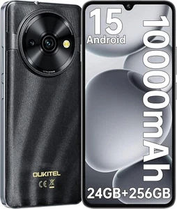 Téléphones portables C59 Pro Android15 - Smartphone à grande batterie 10000 mAh, 24 Go RAM + 25 - Photo 1 sur 8