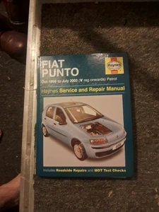 HAYNES FIAT PUNTO WORKSHOP MANUAL 1999 - 2003 BRAND NEW STILL WRAPPED - Picture 1 of 1