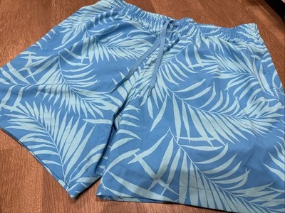 Caribbean Joe Aloha Pattern Mens Size XL Polyester Board Swim Shorts Trunks - Image 1 of 4