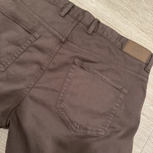 PETER MILLAR Sz 34 Ultimate Sateen 5Pocket Golf Casual Pants MF23B39 Brown Crown - Picture 1 of 9