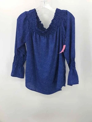 Blusa de manga larga Veronica M azul talla pequeña de segunda mano Foto 1 de 3