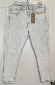 Levis Wedgie Skinny Jeans Womens Size 14/W32 Acid Wash High Rise NEW - Picture 1 of 14