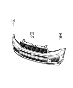 New Genuine Mopar Module Radar 2021-2023 OE 68440586AK - Picture 1 of 9