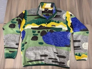 Patagonia Synchilla Hi Country Snap-T Fleece Pullover Sweater Mens Large - Picture 1 of 10