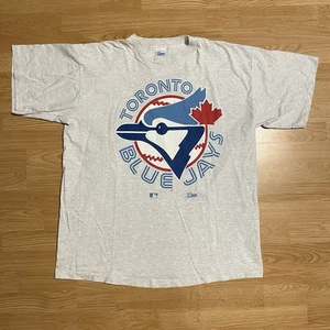 Camisa Salem De Colección 1990’s 1992 Toronto Blue Jays MLB Béisbol Logo Grande Talla XL - Imagen 1 de 3