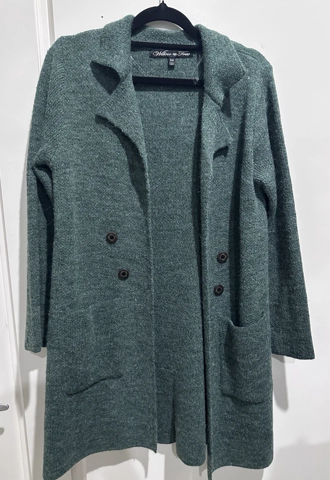 Willow & Tree Green Cardi ~ size S/M - image 1 of 4